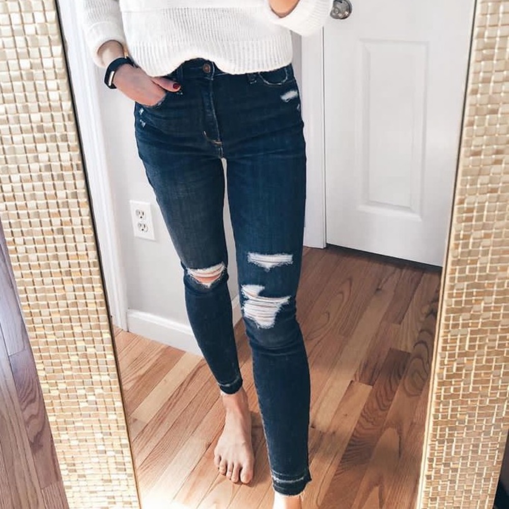 Abercrombie high waited jeans